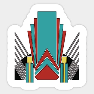 Art Deco Design Sticker